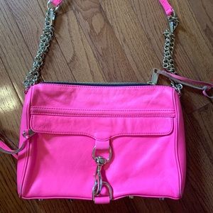 Large Pink Rebecca Minkoff M.A.C crossbody